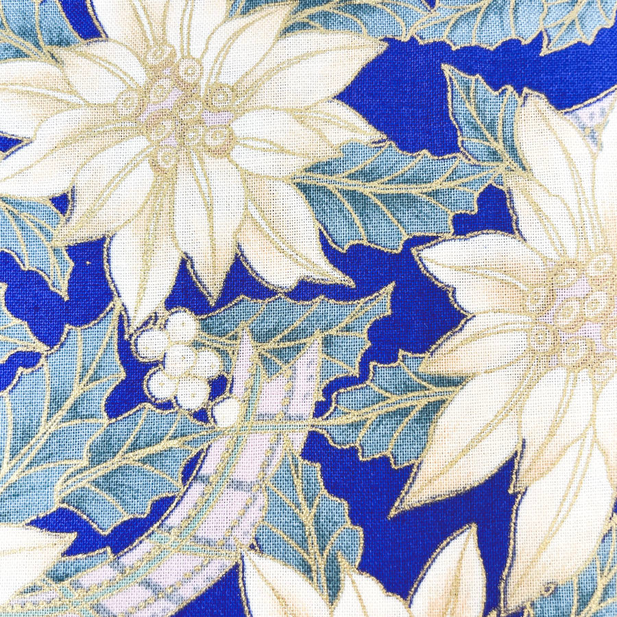 2 yd x 27" - Boughs of Holly Fabric - Hoffman