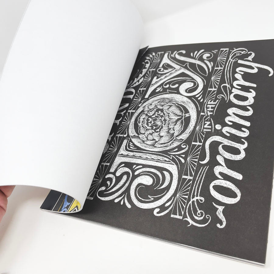 Chalkboard Art Coloring Book by Creative Haven