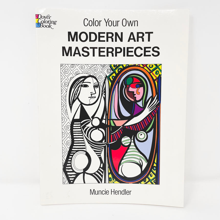 Color Your Own Modern Masterpiece Dover Coloring Book
