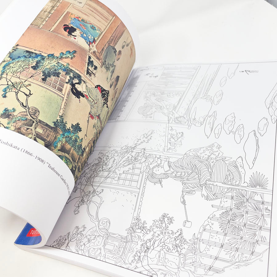 In a Japanese Garden Coloring Books