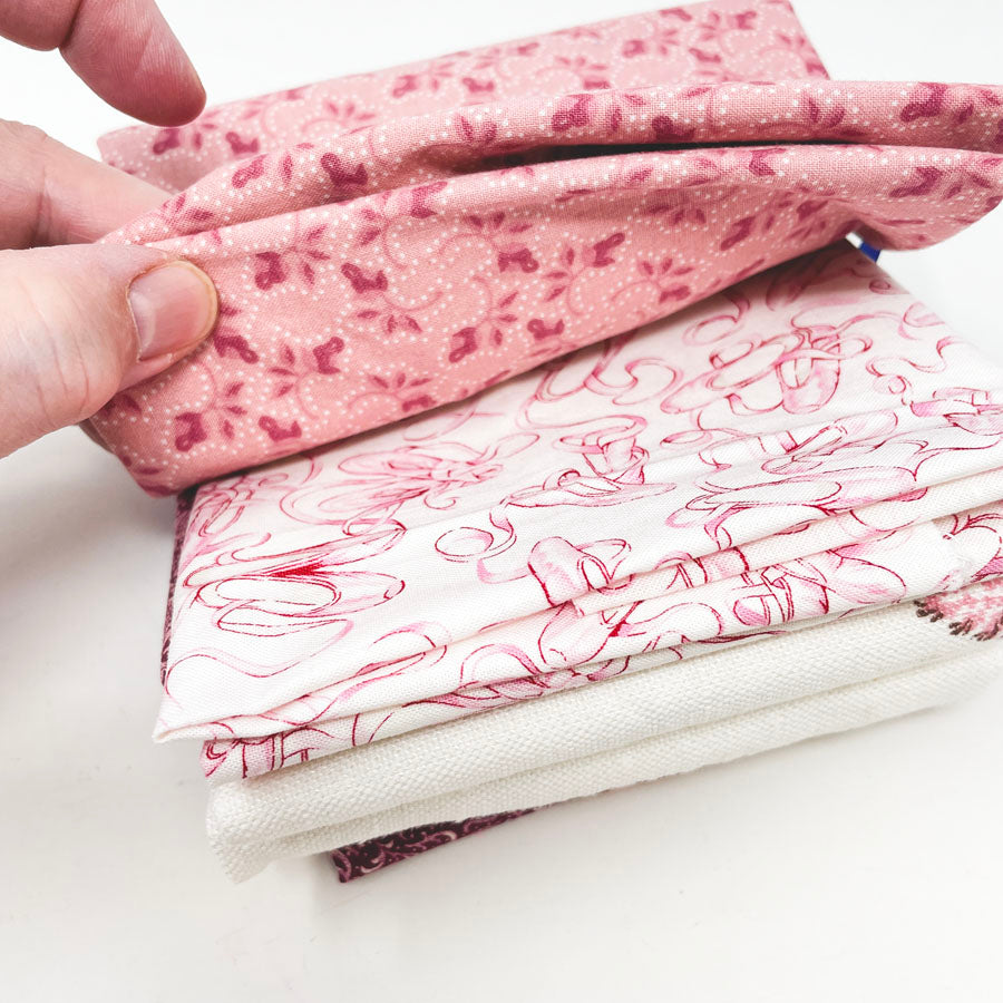 Muted Magentas Fabric Bundle