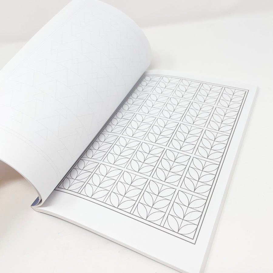 Modern Quilting Design Coloring Book