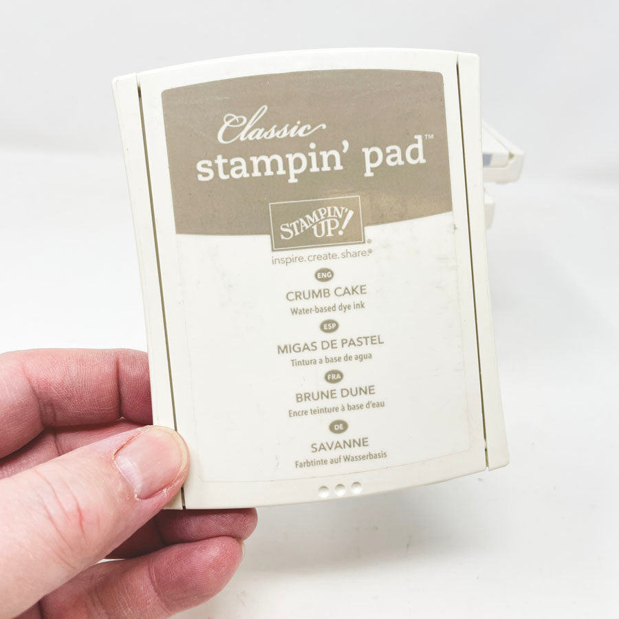 Blue/Green/Yellow/Neutral: Classic Stampin' Up Stamp Pads
