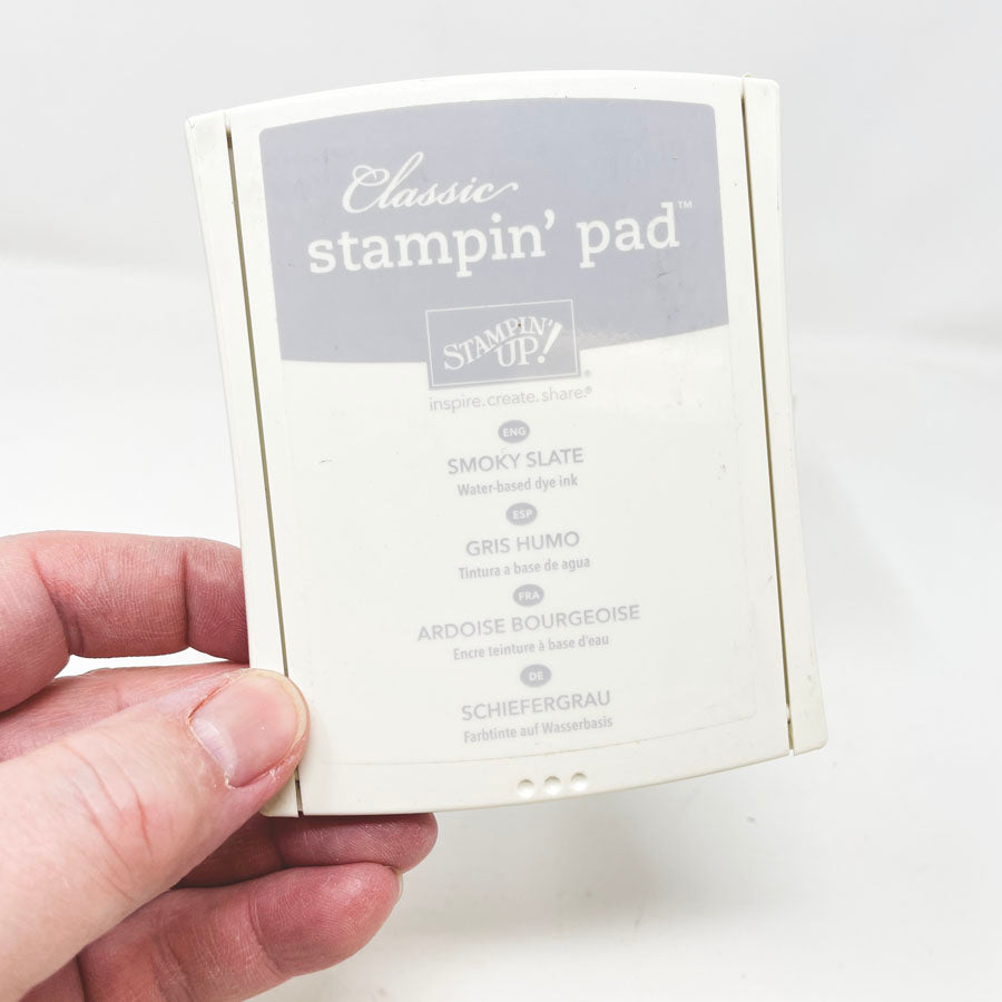 Blue/Green/Yellow/Neutral: Classic Stampin' Up Stamp Pads