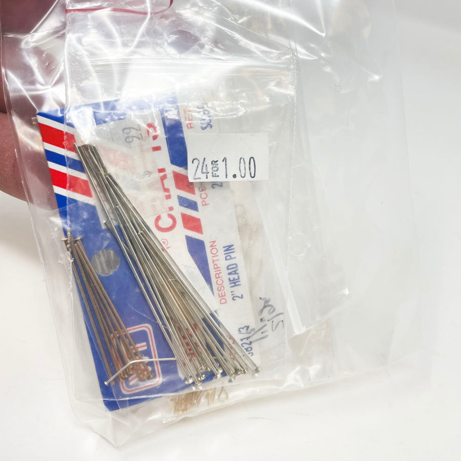 Bundle of Asst. Head Pins