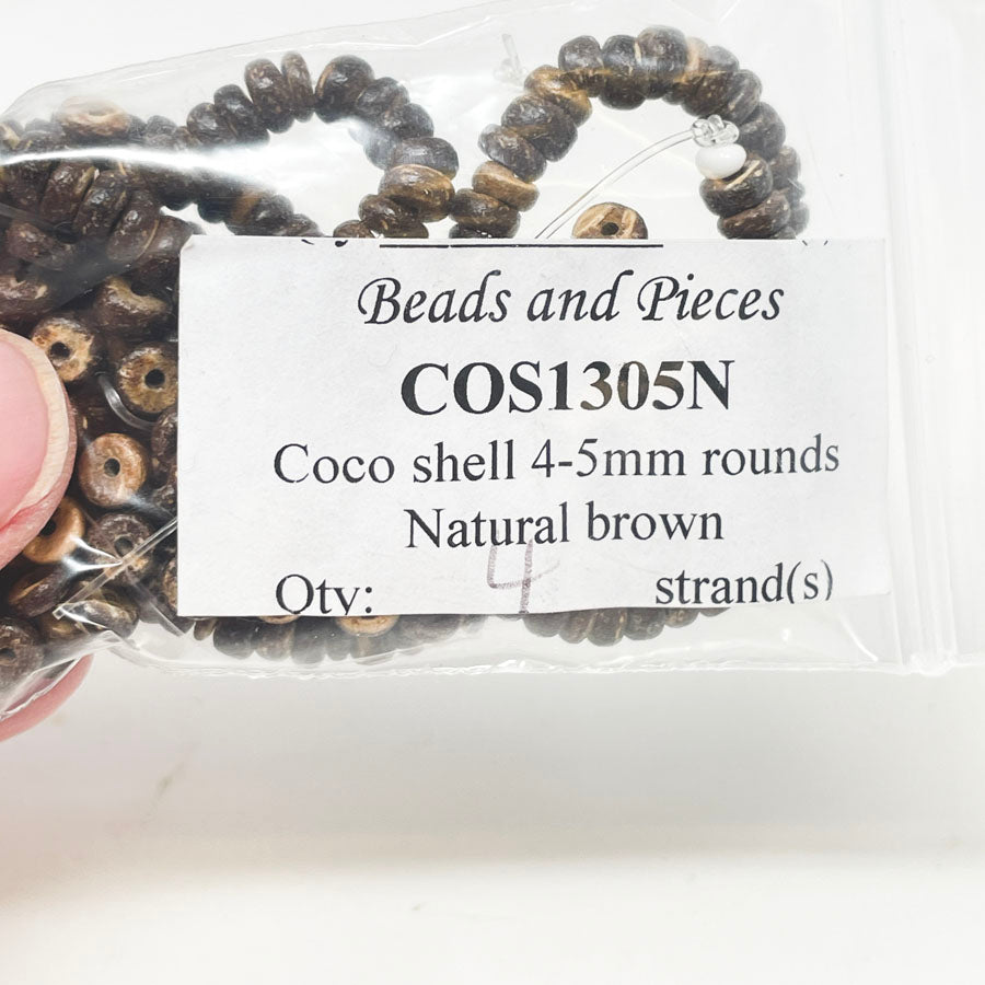 Coco Shell Bead Strands