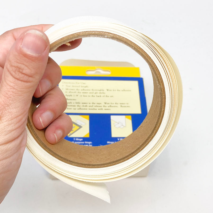 Archival Quality- Gummed Linen Hinging Tape