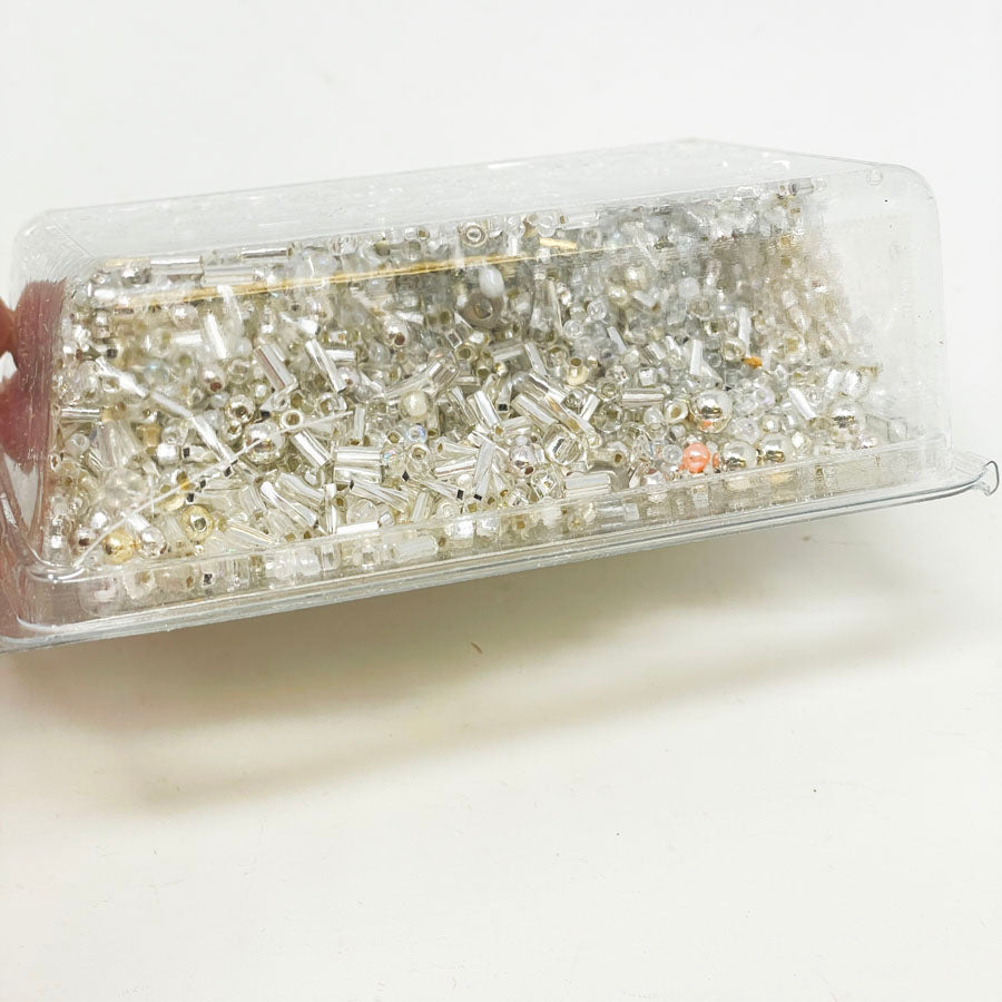 Clear & Silver Bead Soup Pack