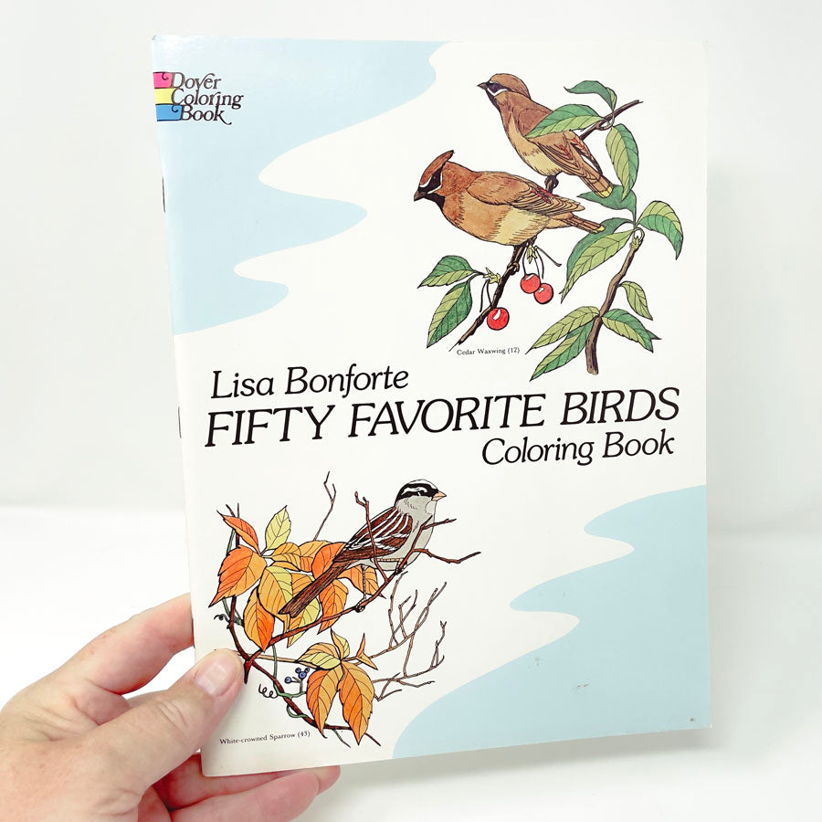 Fifty Favorite Birds Coloring Book