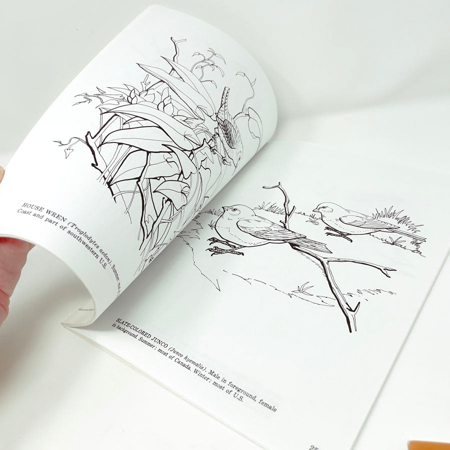 Fifty Favorite Birds Coloring Book