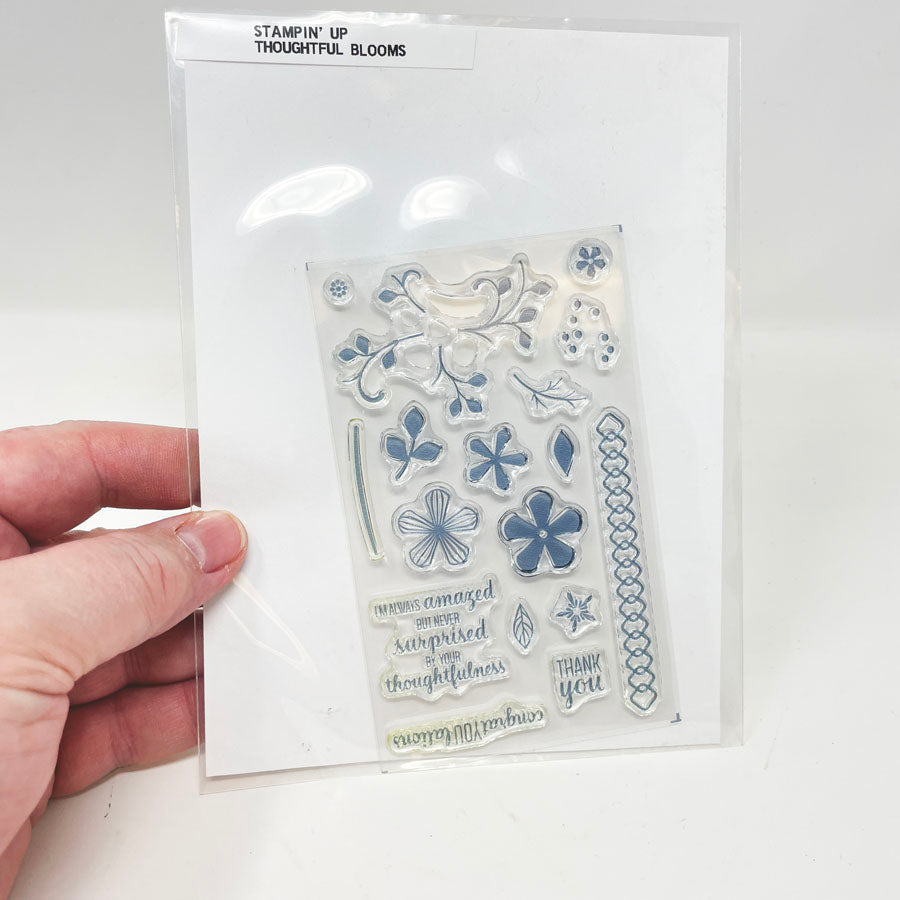 Thoughtful Blooms Cling Stamps - Stampin' Up