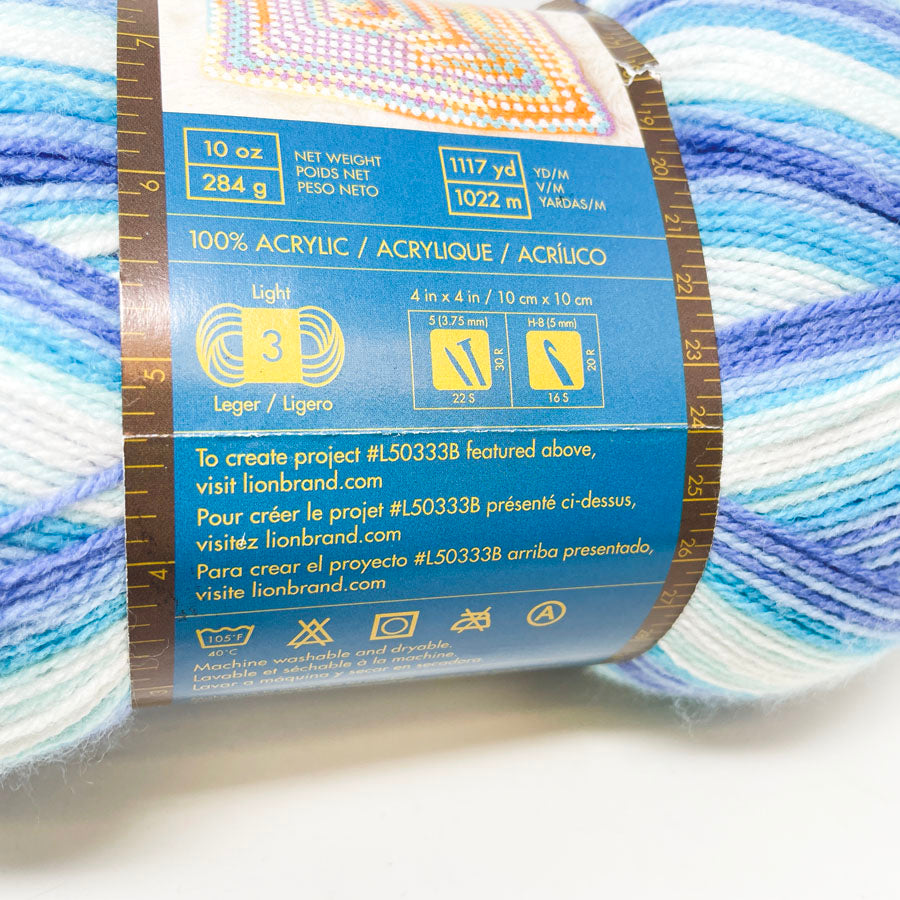 Lion Brand Ice Cream Big Scoop Yarn – Blue Moon