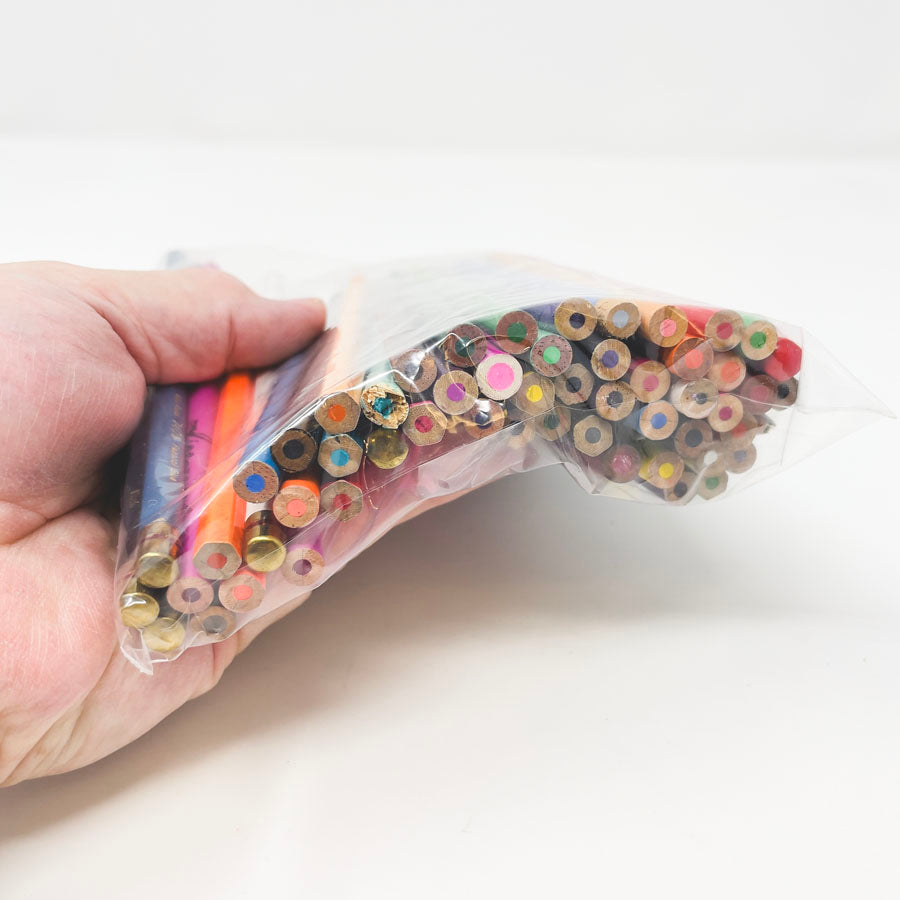 Assorted Colored Pencils - 6" x 9" Bag
