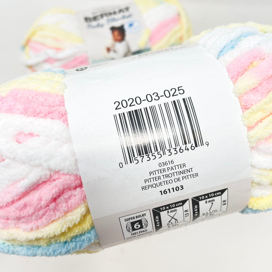 Bernat Baby Blanket Yarn – Pitter Patter