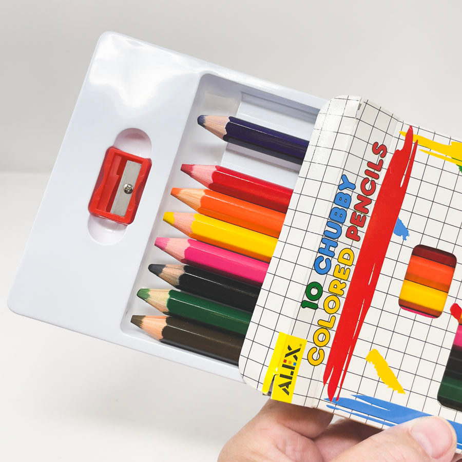 8 Alex Chubby Colored Pencil Set
