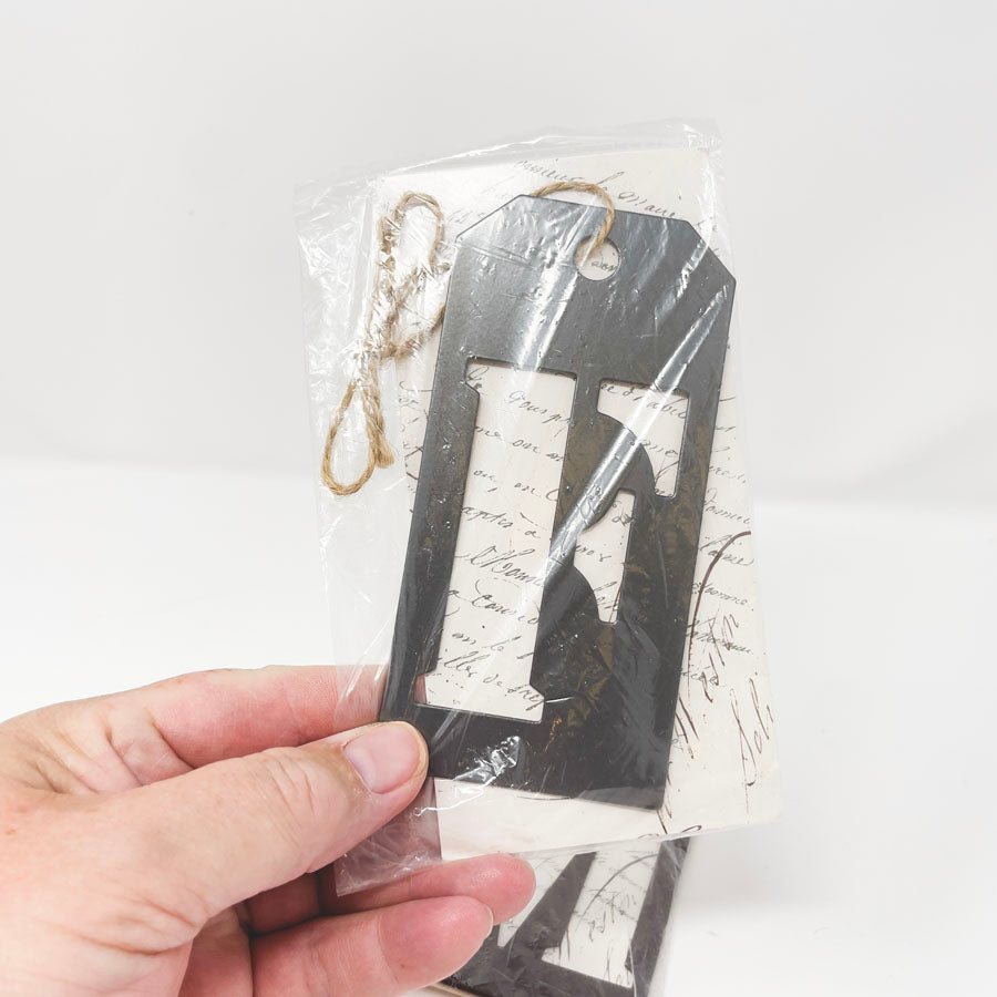 Metal Initial Tags