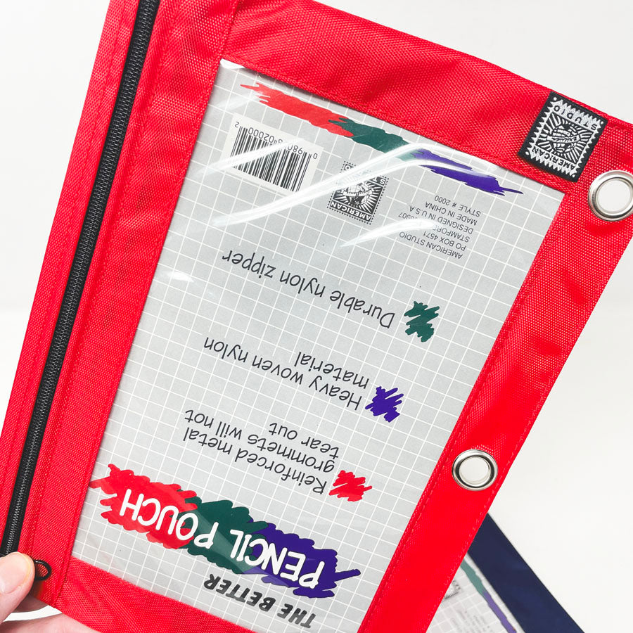Binder Pencil Pouch