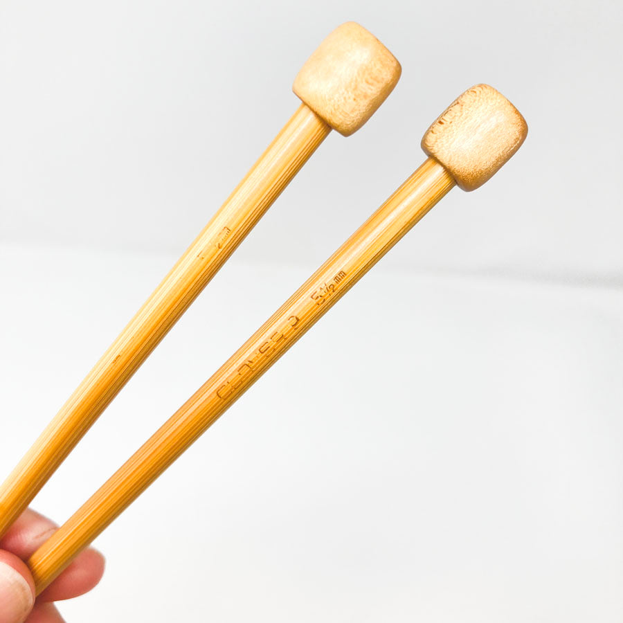 Clover Bamboo Knitting Needles - Pick a Size