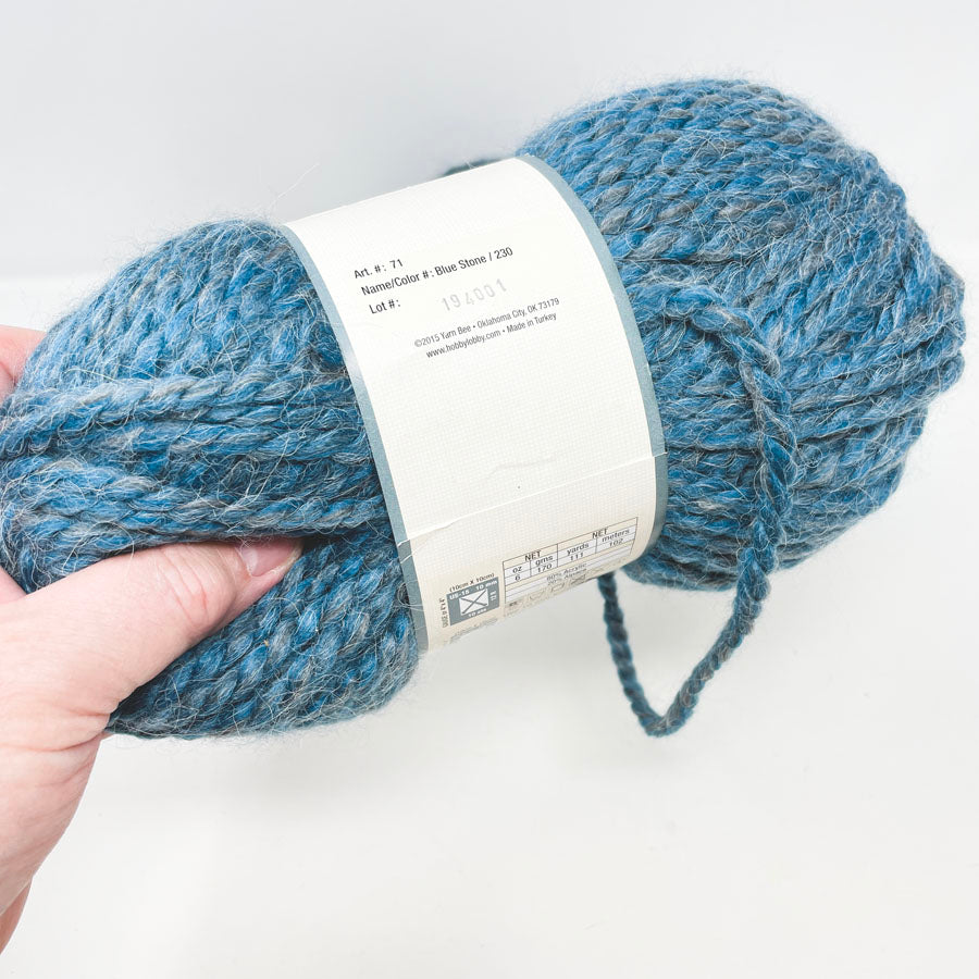 Yarn Bee Effortless Super Bulky Yarn - Blue Stone