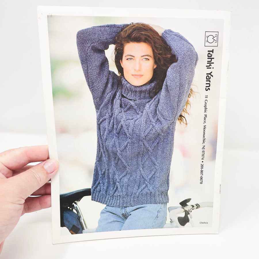 Tahki Tweeds and Friends III Knitting Pattern Booklet - 1990s