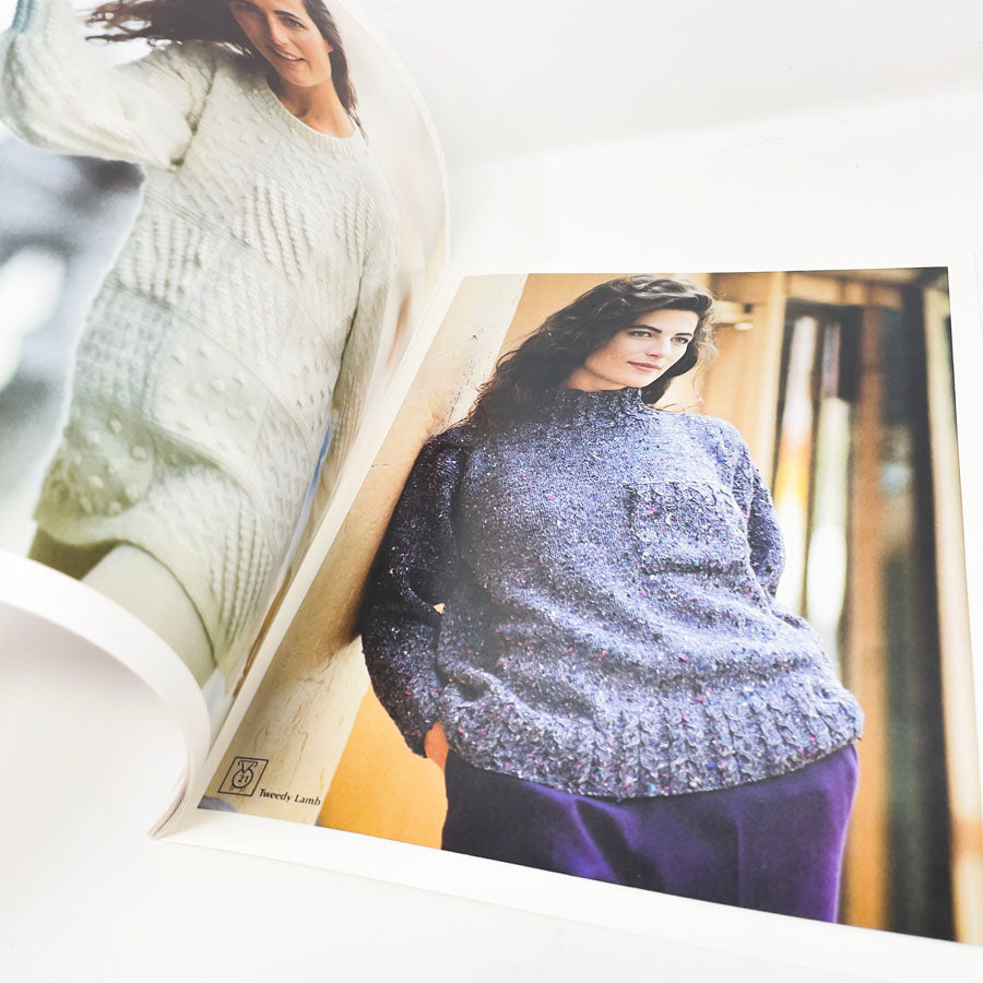 Tahki Tweeds and Friends III Knitting Pattern Booklet - 1990s
