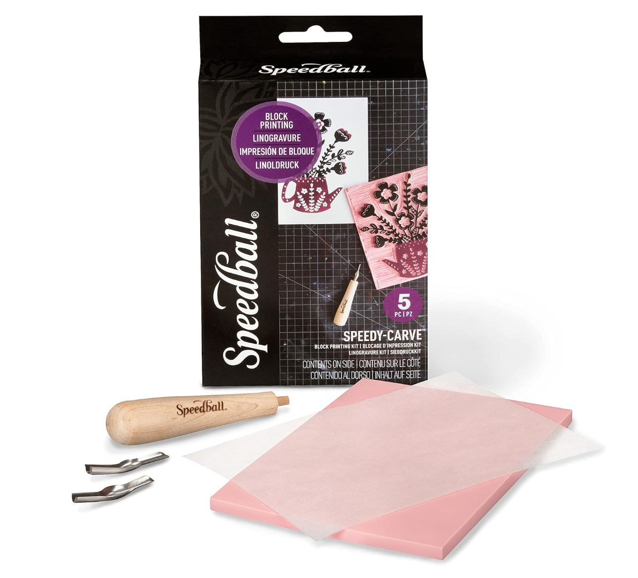 NEW // Speedball Speedy-Carve Kit