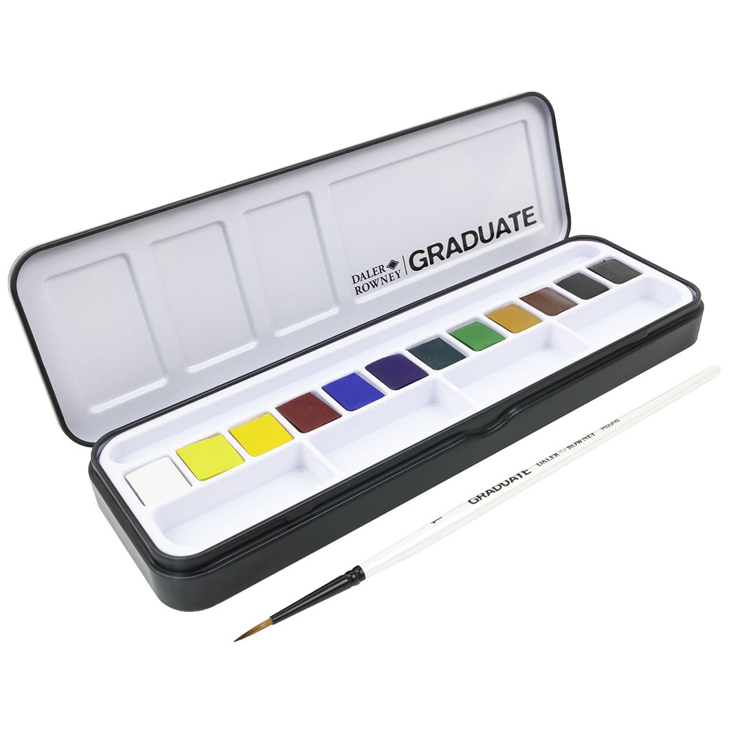 NEW // Daler-Rowney Graduate Watercolour Paint Sets