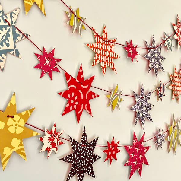 NEW // Cambridge Imprint - Make A Star Garland