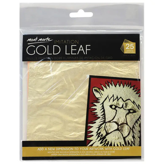 NEW // Imitation Gold Leaf by Mont Marte