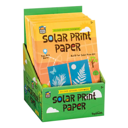 NEW // Outdoor Discovery Solar Print Sheets (12)