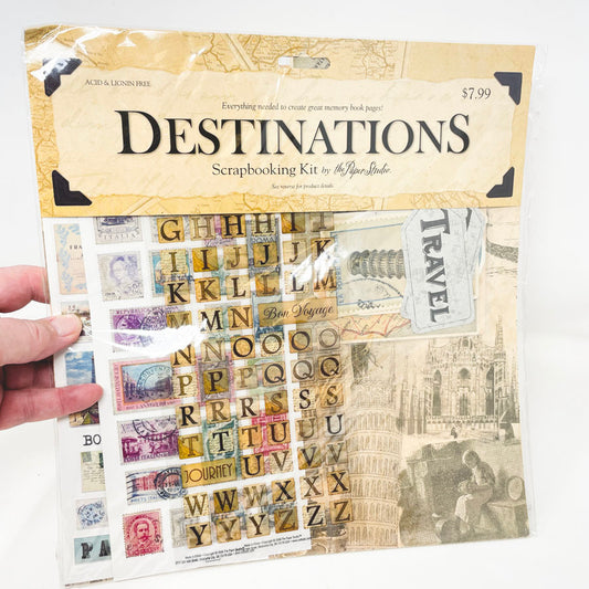 The Paper Studio - Destinations Scrapbooking Kit