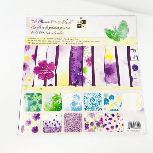 DCWV - The Painted Petals Stack - 12x12