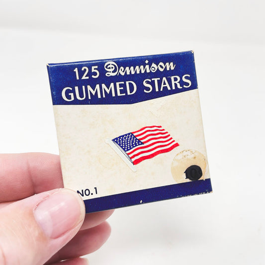 Vintage Dennison Gummed Flags