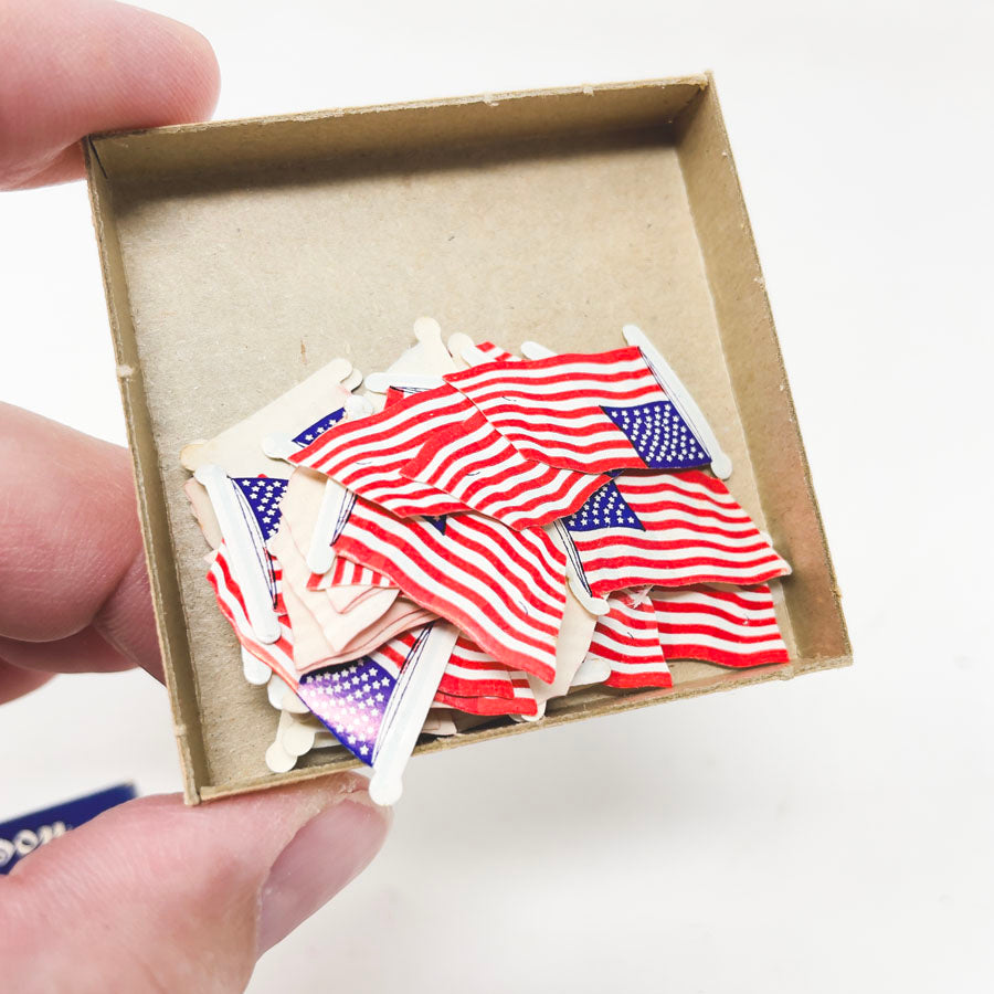 Vintage Dennison Gummed Flags