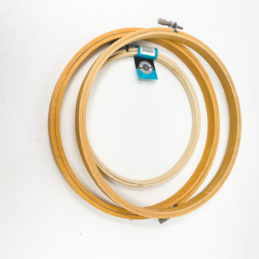 Bamboo Embroidery Hoops