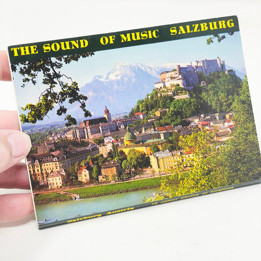 Vintage Sound of Music Salzburg Postcard Folio