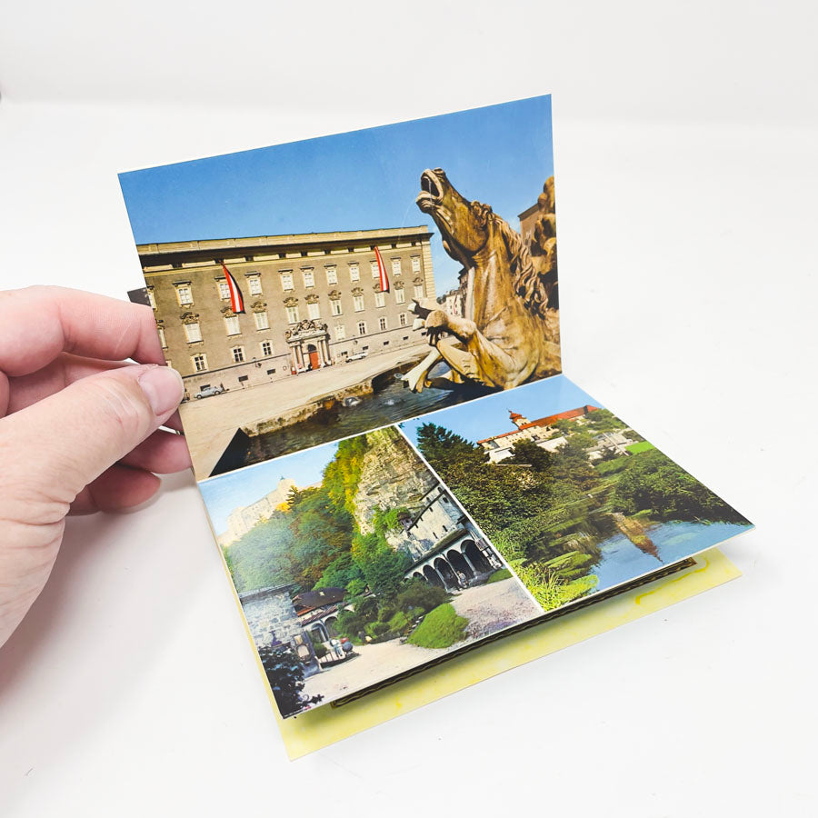 Vintage Sound of Music Salzburg Postcard Folio
