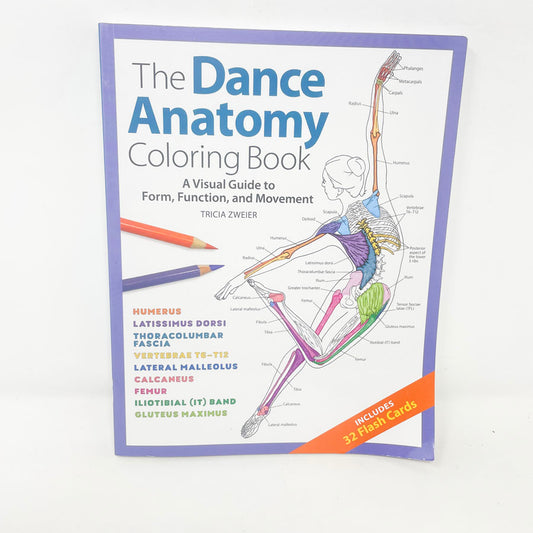 The Dance Anatomy Coloring Book