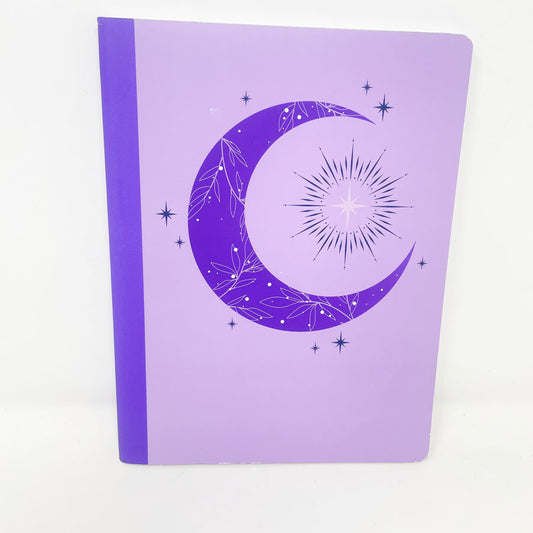 Purple Moon Notebook/Journal