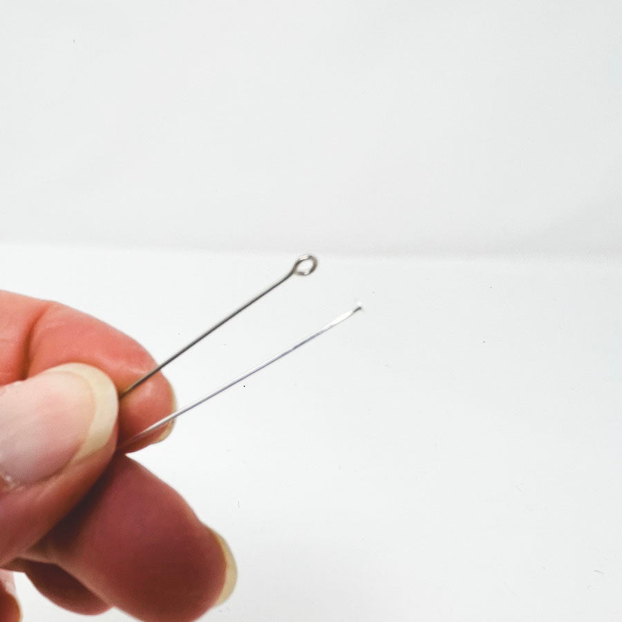 Silver Flat Head Pins