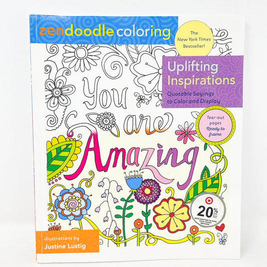 Zendoodle Coloring Uplifting Inspirations