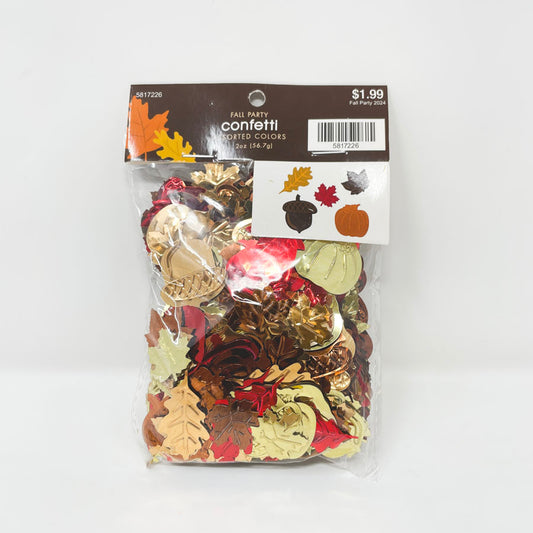 Fall Party Foil Confetti