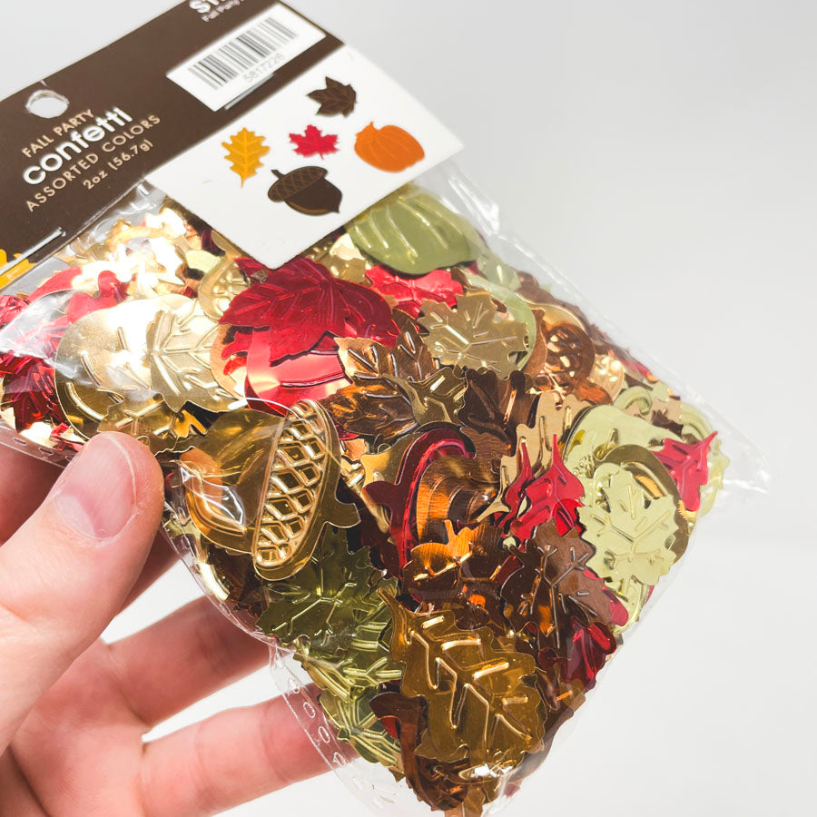 Fall Party Foil Confetti
