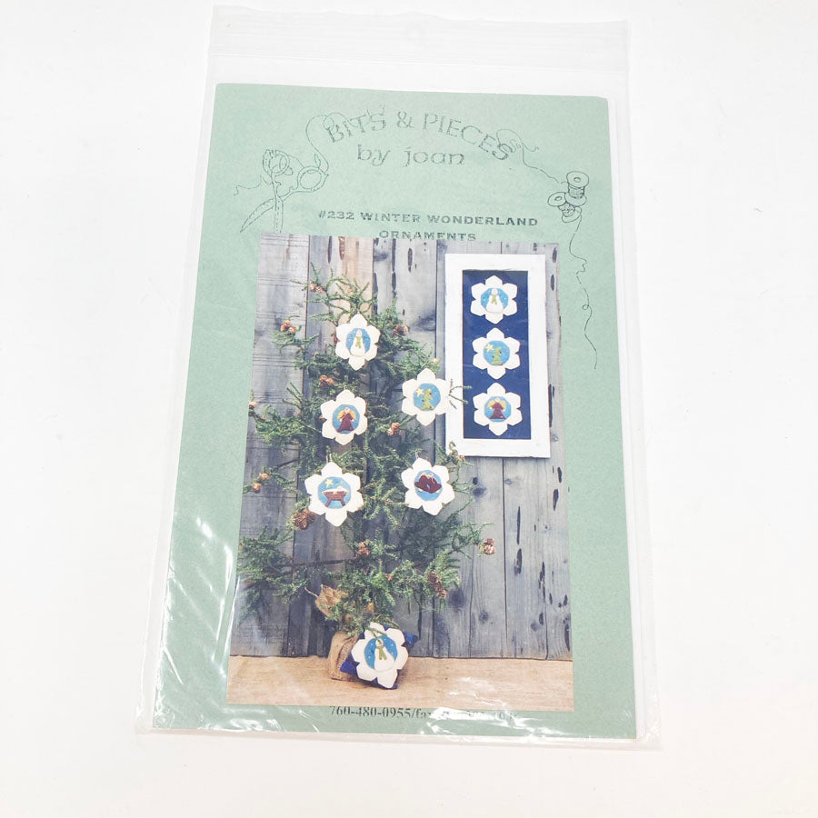 Winter Wonderland Ornaments Bits and Pieces by Joan Sewing Pattern