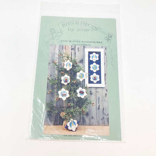 Winter Wonderland Ornaments Bits and Pieces by Joan Sewing Pattern
