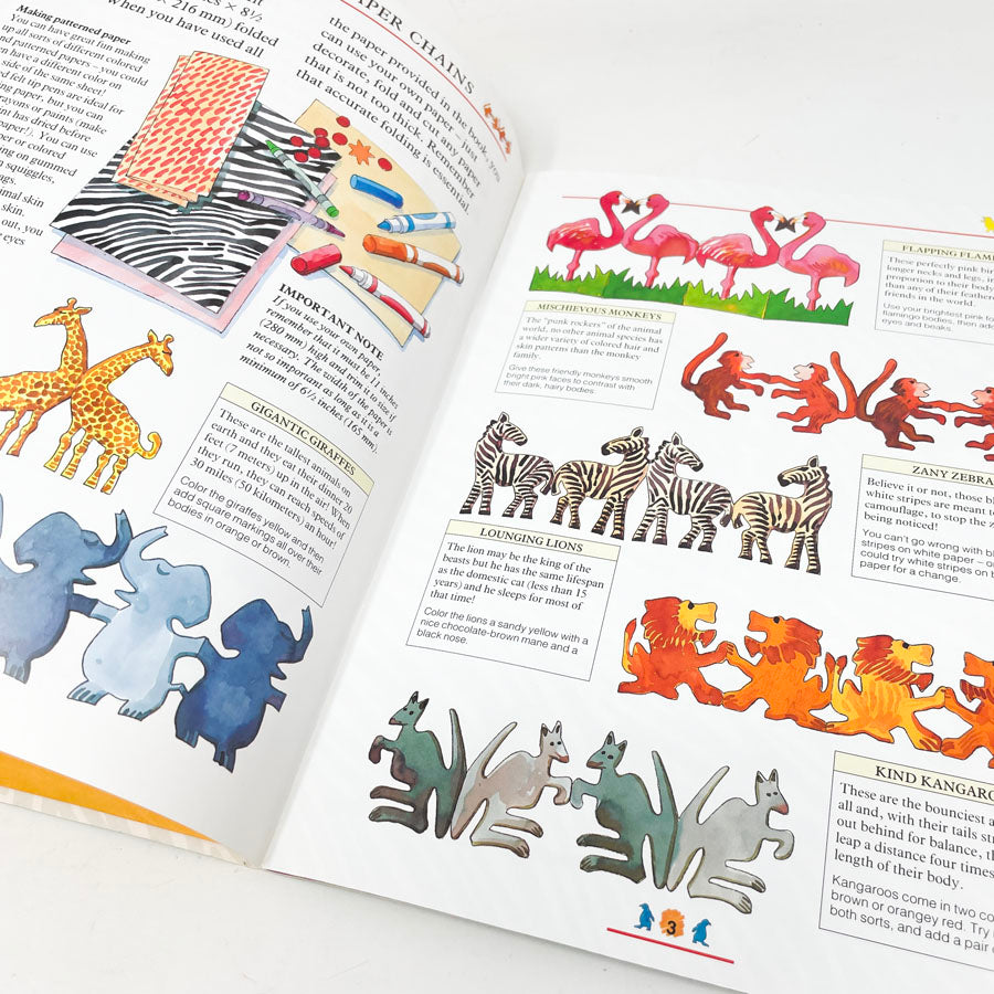 Wild Animal Paper Chains
