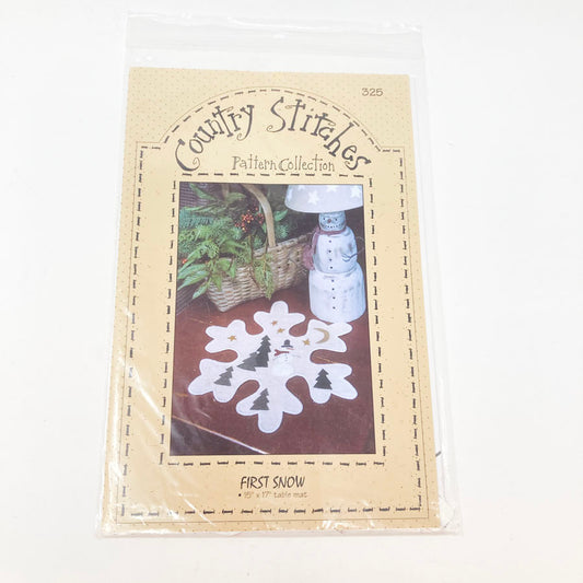 First Snow by Country Stitches Sewing Pattern