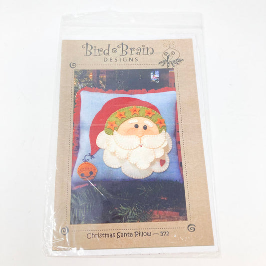 Christmas Santa Pillow by Bird Brain Designs Sewing Pattern