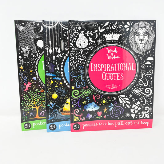 Words of Wisdom - Coloring Posters