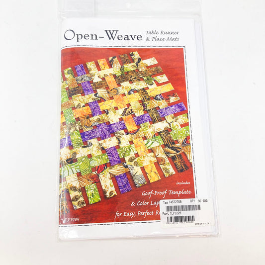 Open-Weave by Tiger Lily Press Sewing Pattern